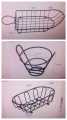 PACK OF 4 SNACK BUCKETS & RESTAURANT STYLE SERVING PLATTER. 