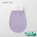Code Moroccan Exfoliating Gloves 1pcs - Dead Skin Remover - Exfoliating Bath Washcloth Scrub Mitt for Body - Exfoliating Massage Mitt Back Scrubber Glove. 
