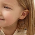Pure 925 Sterling Silver(Chandi) White Zircon Piercing Stud Earrings For Girls|Women|Men|Baby Girls | Boys. 