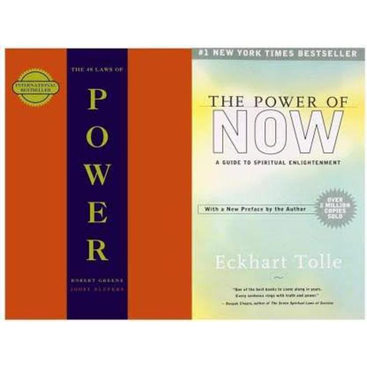 The 48 Laws of Power , The Power of Now ( Pack of 2 Novels ) | Daraz.pk