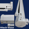 Hitech-Vision Manual  pull Projector Screen - Matt White  100"  4:3  ( 7 ft x 5 ft ). 