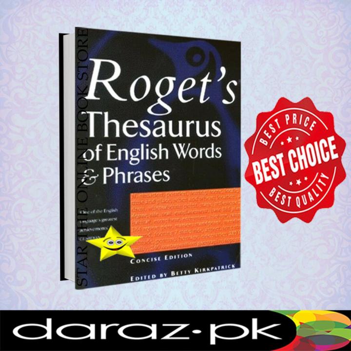 Roget's thesaurus of English words and phrases by Betty Kirkpatrick