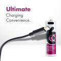 Uniross USB-C AA 1.5V 2400 mWh / 1500 mAh Rechargeable Battery (Pack 4). 
