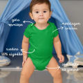 Body Bory Bori Bore Macacão para Bebê Infantil Verde Personalizado Time de Futebol Goiás com Nome e Número nas Costas 100% Algodão Alta Qualidade. 