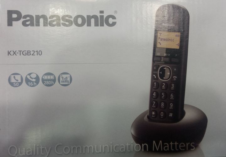 Wireless Landline Phone Telephone 1 Year Warranty KX-TGB210