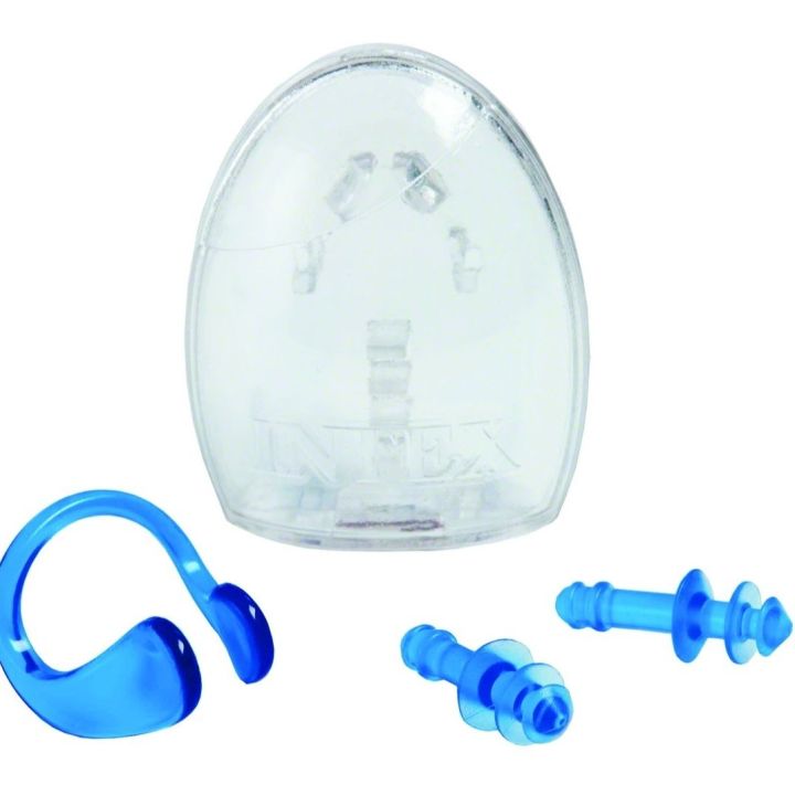 Ear plug - nose pin combo set