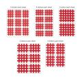 (Pack of 10 sheets) Kindmax Healthcare Spiral Cross Kinesiology Tape Physical Therapy Cross Tape for Pain Relief. 