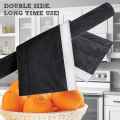 Refrigerator Door Hle Cover Kitchen Gloves for Fridge Oven black. 