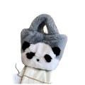 Soft Panda  bag Handbags Cross bag portable Women's bag Chains Shoulder Trend messenger bag for Fashionable Daily use Travel Casual outing Gift option. 
