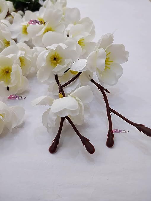 Artificial%20Flowers%20For%20Home%20Decor%20Office%20Decor%20Decoration%20Blossom%20Bunch%20All%20pictures%20are%20Original%20White%20-%20Image%202