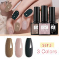 Myyeah 17 Colors 8ml Nail Art Gel Polish UV LED Gel Painting Quick Drying Soak Off UV Varnishes Lacquer DIY Nail Art Beauty Tools. 