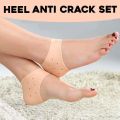 Silicone Gel Heel Pads for Pain Relief - Cracked Heels & Tendinitis Support, Unisex. 