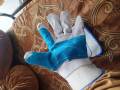 LEATHER WORKING GLOVES SAFETY. 