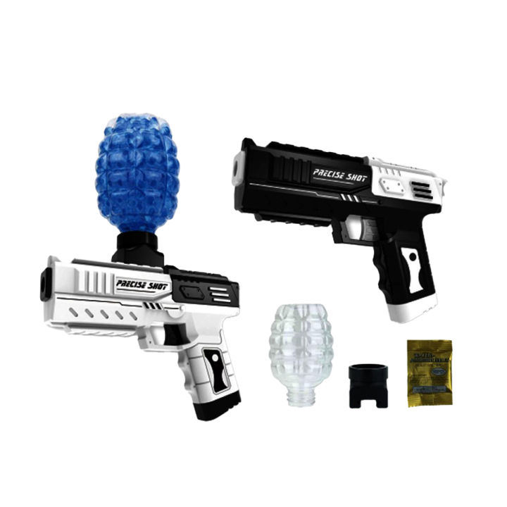 Precise Shot 2 in 1 Toygun - Nerf & Bubble - Multi Color