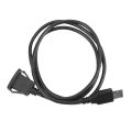 2X Car Dash board Flush Mount USB Male to Female Socket Extension Panel Cable 1M. 