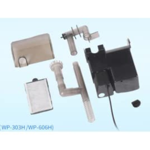 SOBO WP-606H Hang-on-Back Aquarium Filter – Quiet HOB Filter for 1.5 to 2 Feet Tank – Adjustable Flow – 400L/h – 8W – Filter Media Included