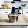 Electric Meat & Vegetable Chopper  RAF and Silver Crest  3L Stainless Steel Bowl  4 Blades  3 Speed Control  Qeema Machine. 