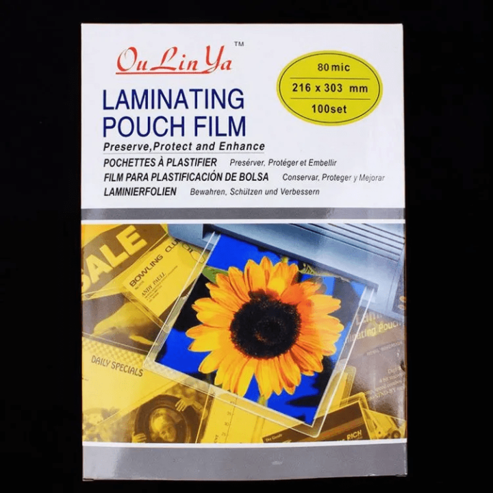 Lamination Pouches A4 size 100 sheets