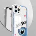 AMORVOR for Redmi Note 8 Back Cover Blue Monster Crystal Case Camera Protection Transparent TPU Soft Phone Cases. 