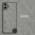 Sheepskin Leather Casing For Nothing CMF 1 5G 2024 CMFPhone1 Simple Silicone Matte Textured Lambskin Phone Case ShockProof Bumper Soft Back Cover. 
