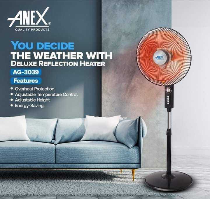 Anex Reflection Fan Heater AG-3039