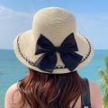 Breathable Beach Cap Wide Brim Lightweight Sunshade Hat Summer Cap for Vacation Beachwear Sun Protection Leisure Activities Female Users. 