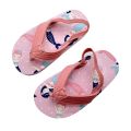 Kids Slippers Round Toe Non-slip EVA Breathable Flip-Flops Slippers for Children. 