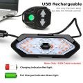 Bike Turn Signal Rear Light Remote Bicycle Lights LED USB Rechargeable Bicycle Lamp Bike Wireless Warning Tail Light. 