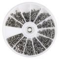 1200pcs/One set of screw boxes Garden Tool  - Screw box, screwdriver, elbow forceps. 