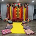 Wedding Velvet Umbrella | For | Nikkah,Maiyun, Mendhi, Dholki, Shadi, Decor |. 