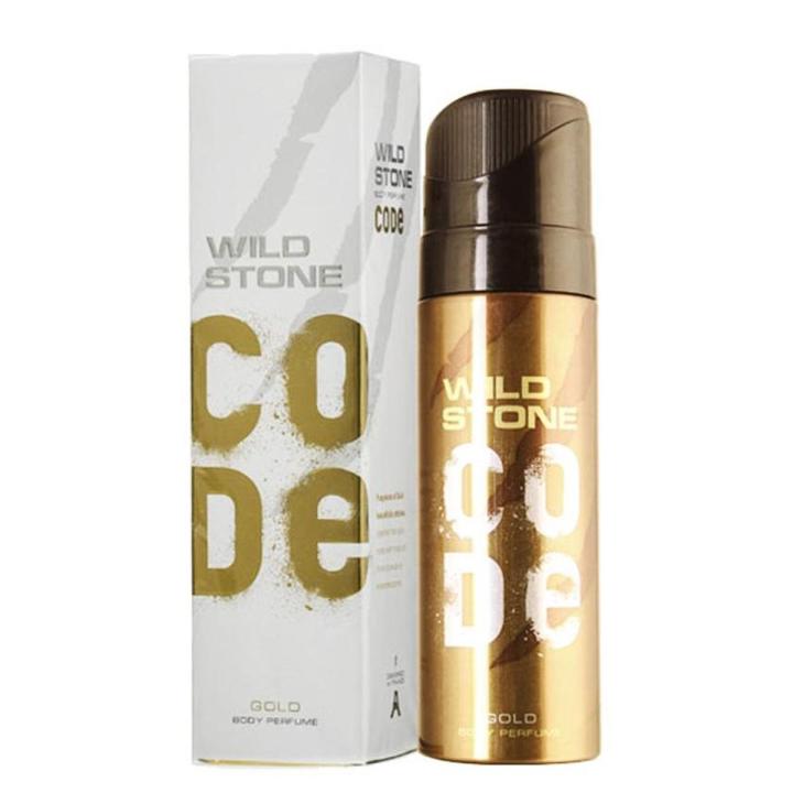 Wild Stone Code Gold Perfume Body Spray For Men - 120 ml