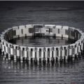 KHAABI Presenting Golden Stainless Steel Beautiful Charming Hand Chain Bracelet For Boys & Men. 