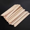 Pack of 1 Small Craft Sticks Ice Cream Stick Wooden Popsicle Sticks (Length - 4.5 Inches Width - 12 mm) Wooden Color Icecream Sticks. 