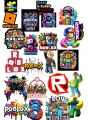 Roblox Pack of 23 Gaming Sticker Decals Laptop & Mobile Back Cover Sticker Roblox Character Logo and Icon Fan Art Stickers Roblox Gamer Kids Roblox Builder Stickers Roblox Adventure 2InchX2Inch Each Size Sticker Roblox Eat Sleep Roblox Stickers. 