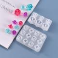 Ball Silicone Molds Epoxy Resin Beads 3D Resin Mold For Necklace Pendant Starry Sky Sphere Mold Jewelry Making Accessories. 