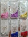 Infinix Smart 5 Back Cover Water Glitter Shiny Soft Silicon Case. 