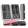 Manicure Set Nail Clippers Tools Household Black Stainless Steel Ear Spoon Nail Cutters Scissors Kit For Manicure Tools. 