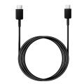 Original Samsung Super Fast Type-C to Type-C Cable 1.8m Black/White Made in China. 