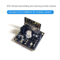 ESP8285 ESP-01M IR Transceiver Wifi Wireless Module Transceiver Module Remote Control Switch Development Learning Board Esp 8285 ESP-01M. 