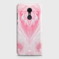 Xiaomi Redmi 5 Plus Cover Case White and pink marble  Hard Cover- Design 21 Cover. 