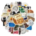50Pcs/Bag Beverage Stickers Water-proof Cute Pink Blue PVC Vinyl Sticker for Skateboard. 