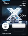 Midea 1.5 Ton Xtreme Save DC Inverter Heat & Cool Air Conditioner T3 Compressor/ Free Installation. 