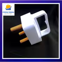 3 Pin Power Plug Ceramic Base 30A