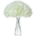 8pcs White Hydrangea Artificial Flowers Bridal Bouquet Wedding Party Decoration Flowers Hydrangeas Home Vese Garden Decor. 