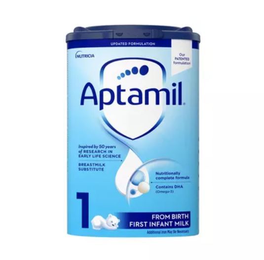 Aptamil 1 First Baby Milk Powder, From Birth, 800g