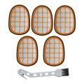 5 Pcs Filters for Philips SpeedPro Max FC6812 / 01 Vacuum Cleaner. 