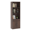 HAQ FURNITURE Engineered Wood Bookshelf Cabinet Book Rack Organizer with Shelves for Décor Display, Drawer and 2 Doors Cabinet Floor Standing for Home. 