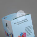 1000 15MM clear round sticker round transparent labels circle PVC Sealing labels Encounter. 