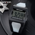 SANDA Brand New Original Hot Sale Men's Casual Watch Brand LED Digital Watch Luminous Fashion Luxury Waterproof Quartz Watch Outdoor Multi-function Watch. 