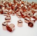 20pcs, Metal Crimp Beads, Cord Cover Tube/cap,  about 10mm, DIY customize Art & Craft.. 